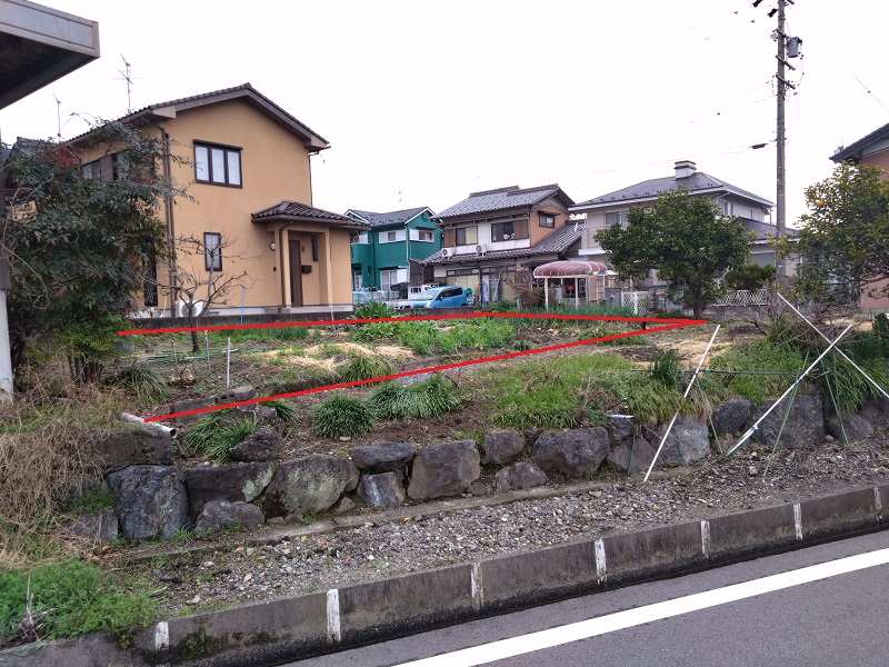 隣地も購入できます。隣地37.15坪　当方への眺望良し。